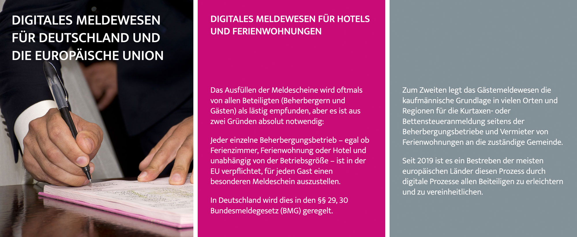 Digitales Meldewesen - Grundlagen